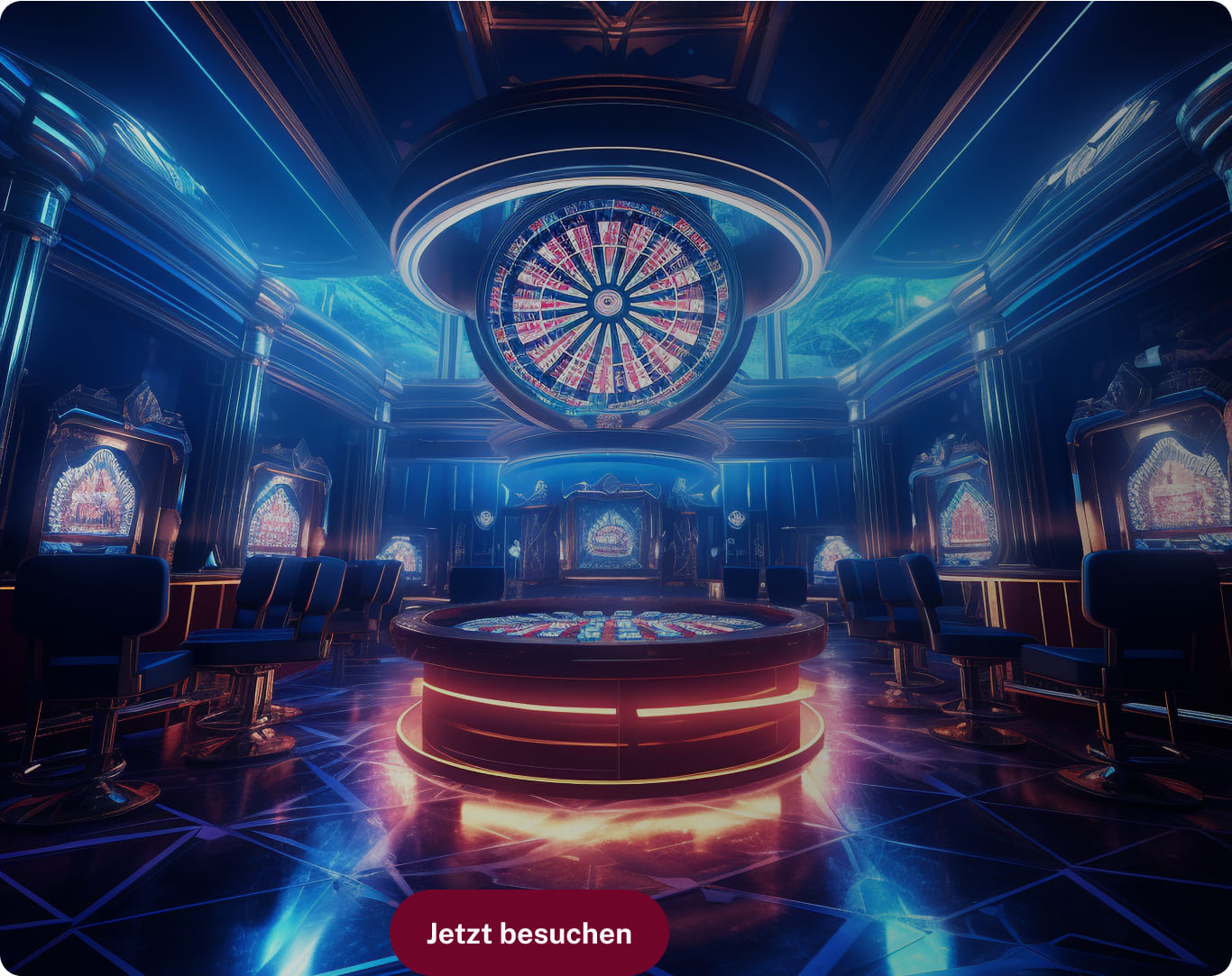 Luxuriöses Casino Interieur