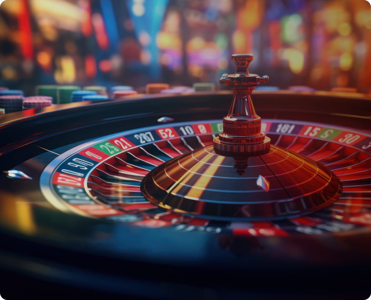 Roulette Tisch im Casino
